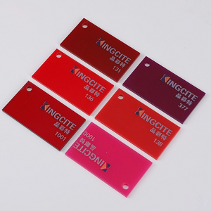 Red series color Acrylic Sheet 